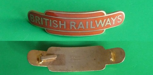 British railways gilt totem - gilt,
