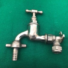 BRASS GARDEN TAP, RECLAIMED