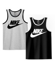 Men's Nike Vest Sleeveless tang top 100% cotton Gym Training on Summer sale
