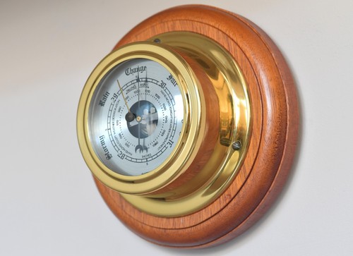Vintage british aneroid - vintage,