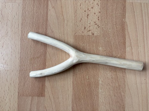 Wooden handmade catapult fork - wooden,
