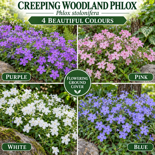 Phlox stolonifera seeds - stolonifera,