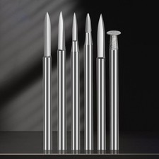 Engraving Craft Drill Bit Set of 6 Pcs for Narrow Areas and Detail Work