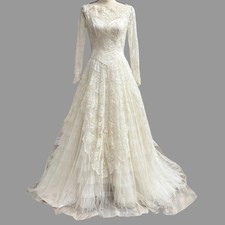Vintage 50s Ivory Lace Wedding