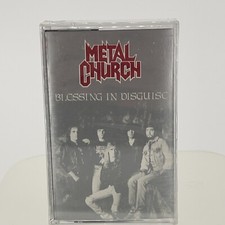 New Sealed - METAL CHURCH "BLESSING IN DISGUISE" CASSETTE/1989/ELECTRA RECORDS