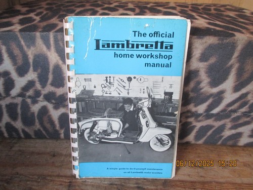 Lambretta home workshop manual - workshop,