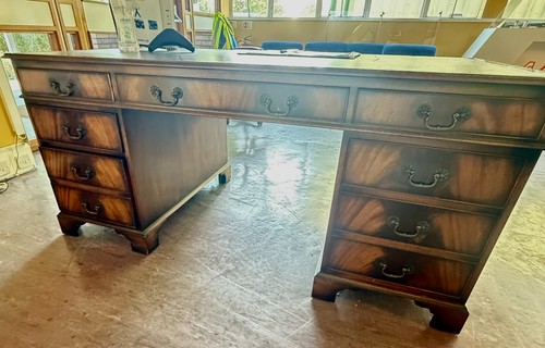 Writing reception desk - writing,