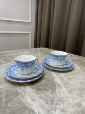Vintage Royal Blue White Tea
