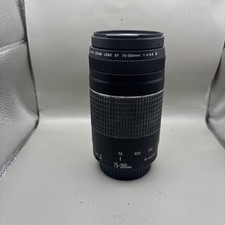 Canon EF 75-300mm f/4-5.6 III Zoom Lens Good Condition