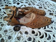 Pikolinos Tan Leather Sandals