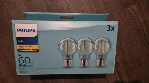 Pack phillips 60w - 3,