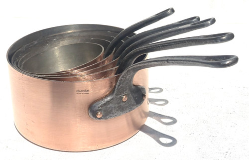 Vintage french copper pan - vintage,
