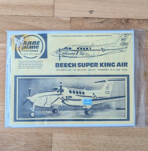 Rare plane vacforms scale - rare,