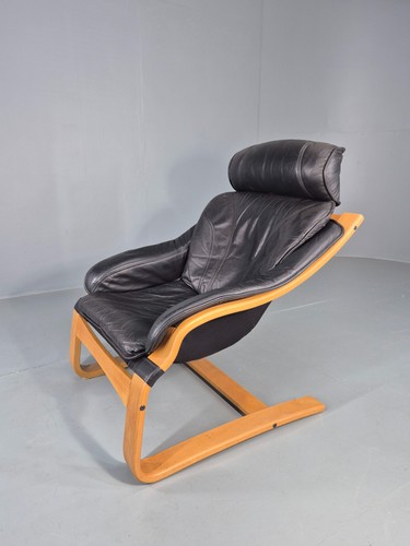 Vintage 1970s leather - vintage, lounge