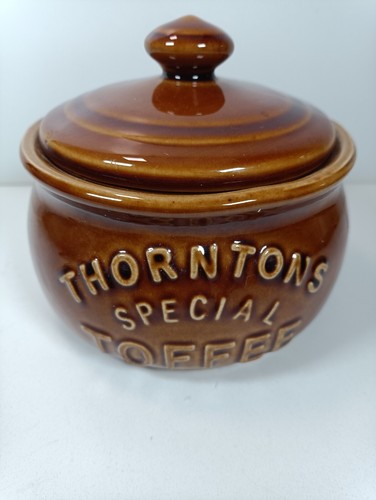 Thorntons special toffee pot - toffee,