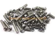 Yamaha R1 1998-2002 Stainless Frame Bolts Heel Plate Foot Peg Hangers Hugger