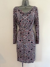 Monsoon Stretchy Autumnal Dress SZ 14