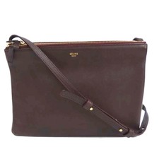 CELINE Trio Shoulder Bag Black