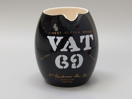 Vintage black whisky - vintage, jug