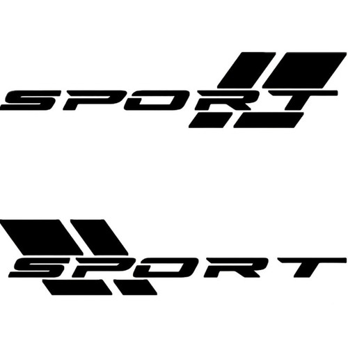 Large sport car side - large, 23"
