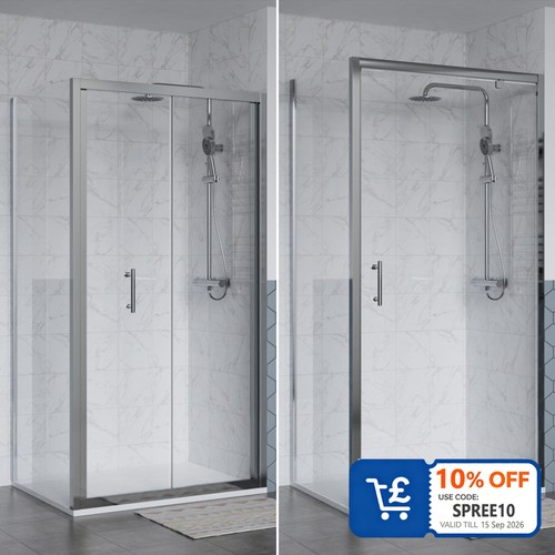 Bifold pivot hinged shower - hinged,