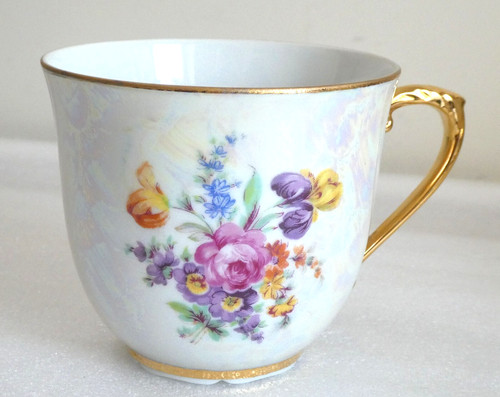 Vintage lusterware floral - lusterware,