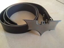 DARK KNIGHT logo Buckle + FREE BELT Batman Cosplay metal bat gotham bruce wayne