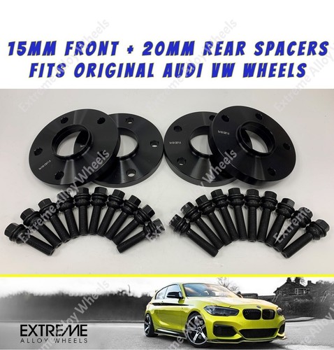 Black wheel spacers 15mm 20mm - spacers,