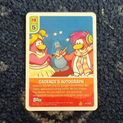 Topps disney club penguin - club,