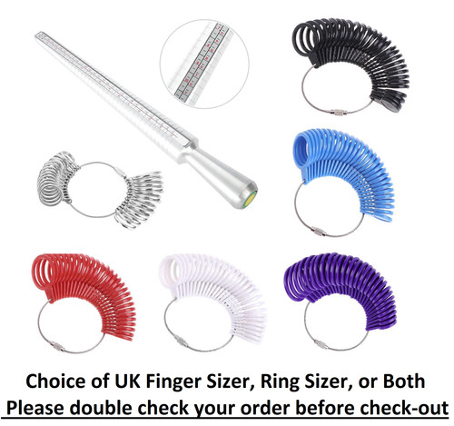 Sizes british metal - sizes*, ring