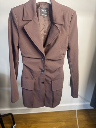 Zara blazer tailored cinched