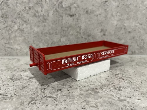 Corgi red dropside flatbed - red,