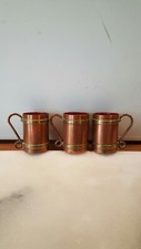 3 X Miniature Copper Measuring