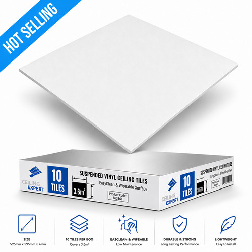 Suspended vinyl ceiling - vinyl,
