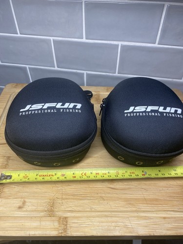 Fishing reel hard pouch - 2x,