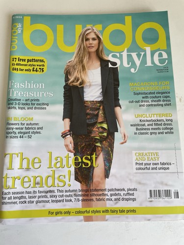 Burda magazine august - burda, 2014