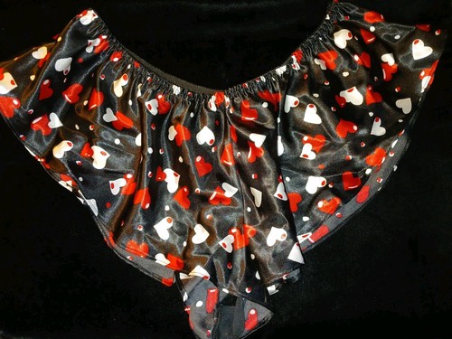 Vintage 90s black satin - black,