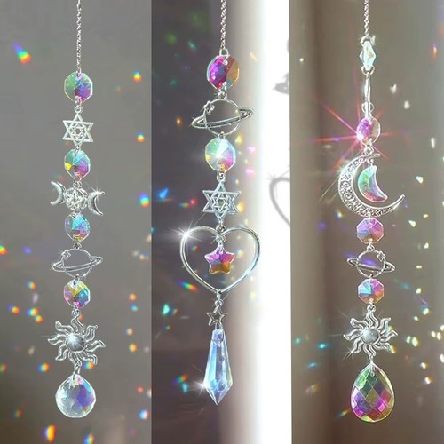 Crystal wind chime - wind, rainbow