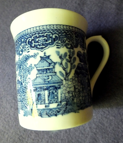 Churchill china small blue - churchill, &