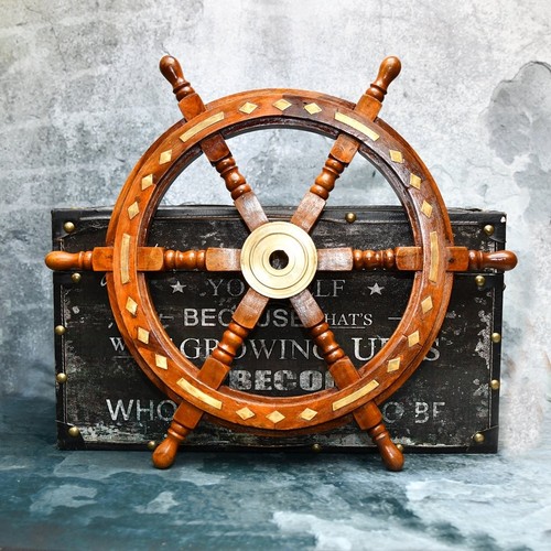 Large nautical wooden ship - large,