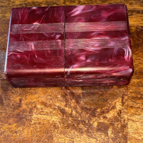 Vintage marbled burgundy - vintage,