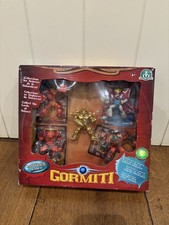 Gormiti 5 Figure Boxed Set New With Cards Golden Sea Lord Dourada 