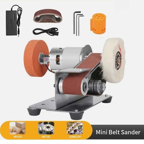 Mini electric belt - belt, sander