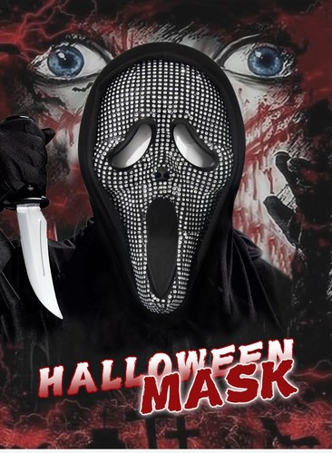 Halloween scream ghost mask - halloween,