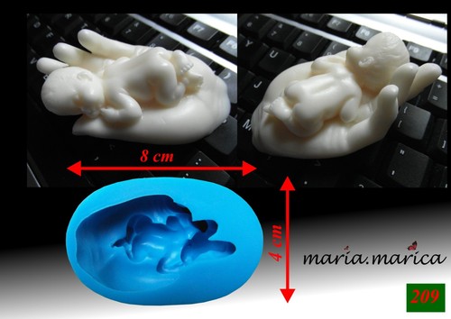 Silicone mold figurine foremka - silicone,