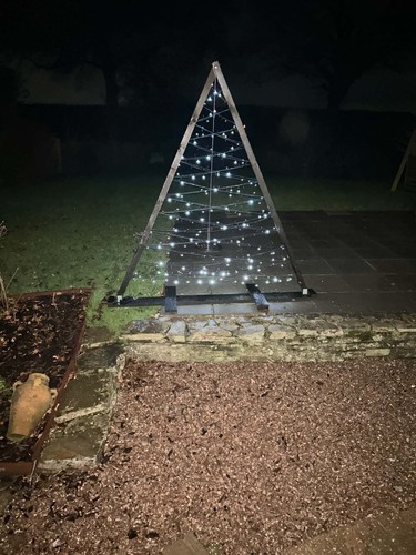 Handmade wooden led - handmade, christmas