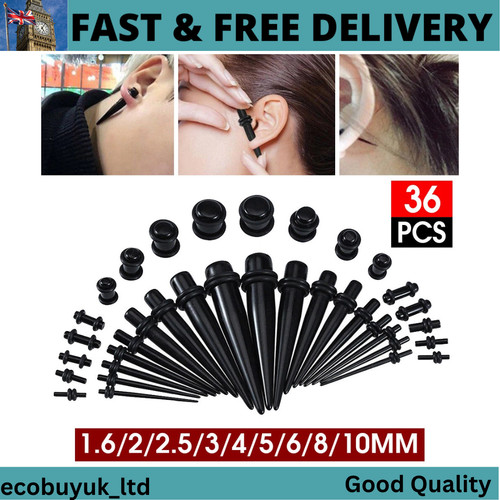 36pcs taper stretcher ear - stretcher,