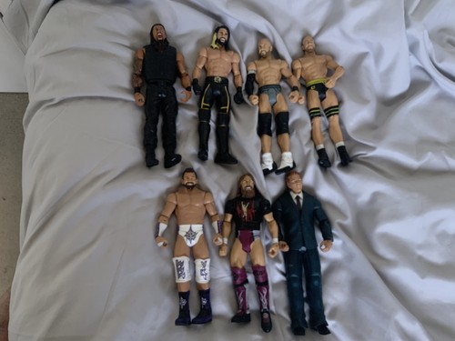 Wwe mattel figure bundle job - bundle,