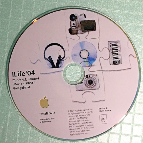 Apple mac ilife 04 - apple, '04