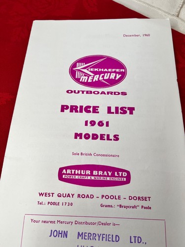 Original vintage mercury - vintage,